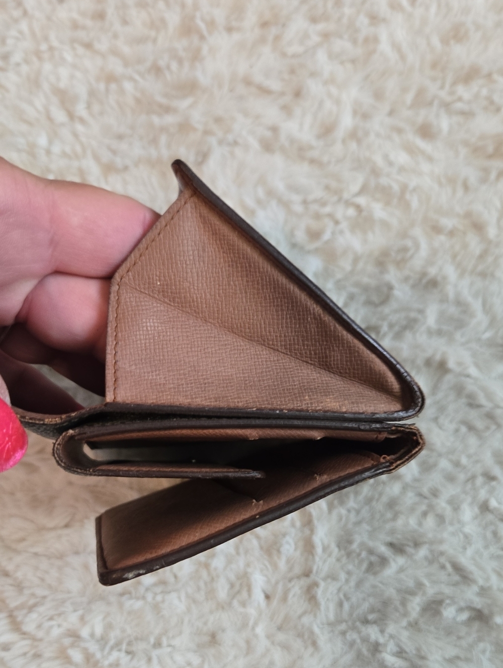 Louis Vuitton Monogram Compact Wallet in Brown - Picture 8 of 10
